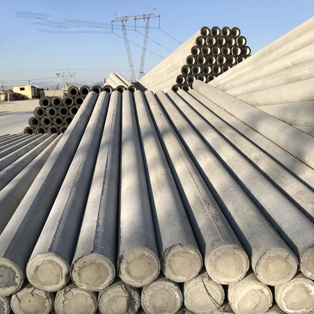 清苑190×18米非预应力水泥电线杆